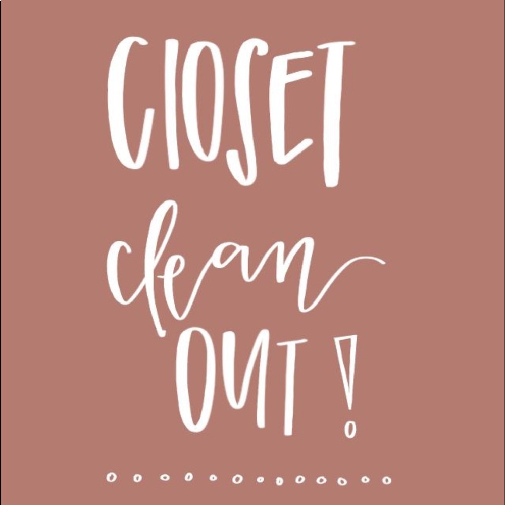 Closet Clean Out!!